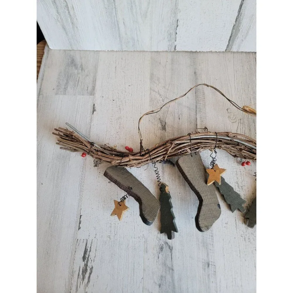 unbranded rustic branch